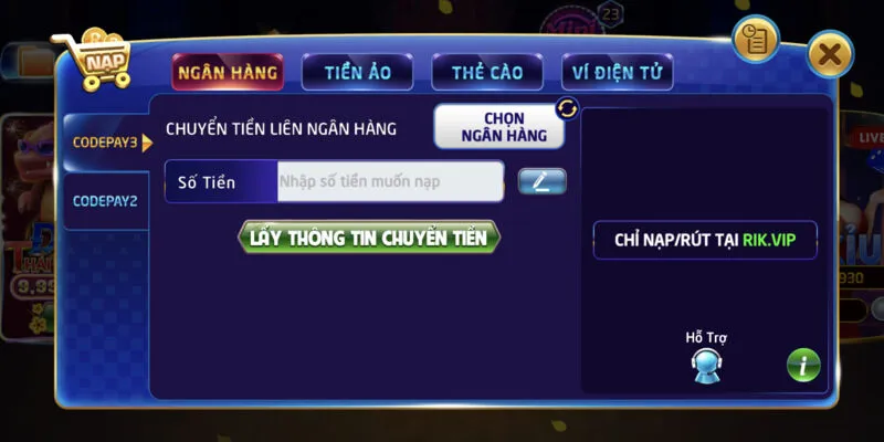 Hướng dẫn rút tiền trên cổng game Rikvip trong vài phút