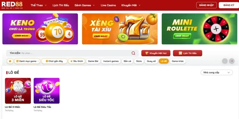 Sảnh xổ số mới được nhà cái cung cấp nhưng được nhiều bet thủ hưởng ứng