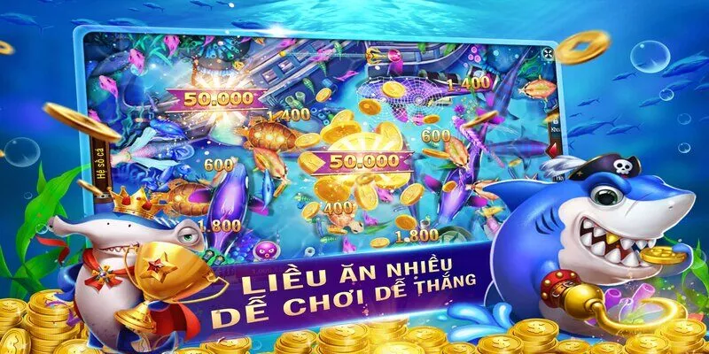 Bắn cá Xèng đổi thưởng là tựa game bắn cá nổi tiếng với đồ họa cực chất